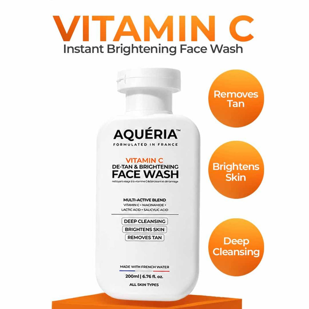 Aqueria Vitamin C Brightening Face Wash