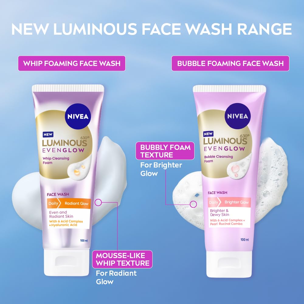 NIVEA Luminous Brightening Foaming Cleanser