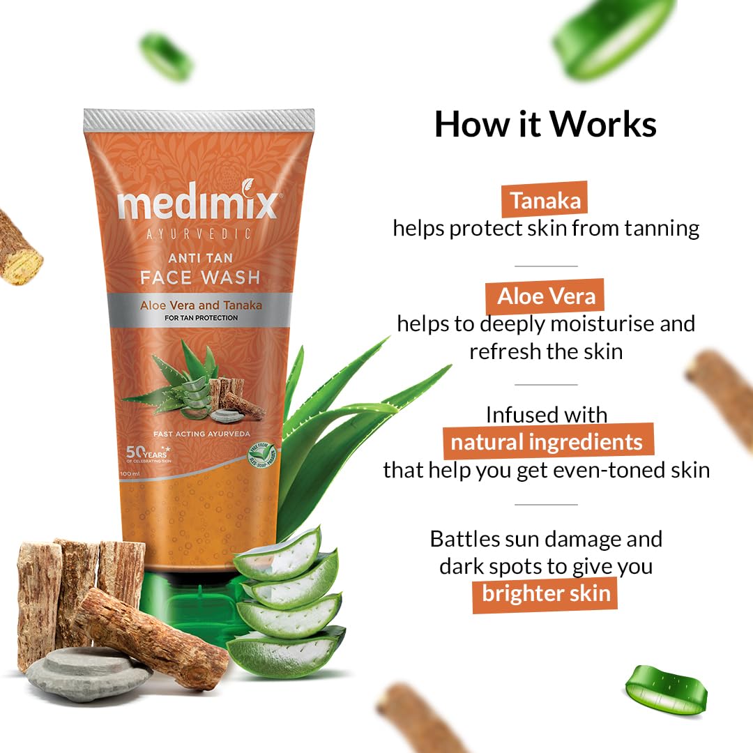 Medimix Ayurvedic Anti-Tan Face Wash