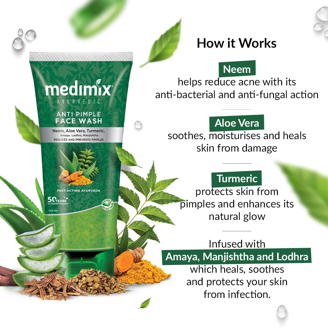 Medimix Ayurvedic Anti-Pimple Face Wash